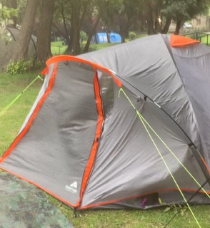 Camping in high winds, securing your tent