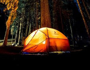 lighting your tent at night
